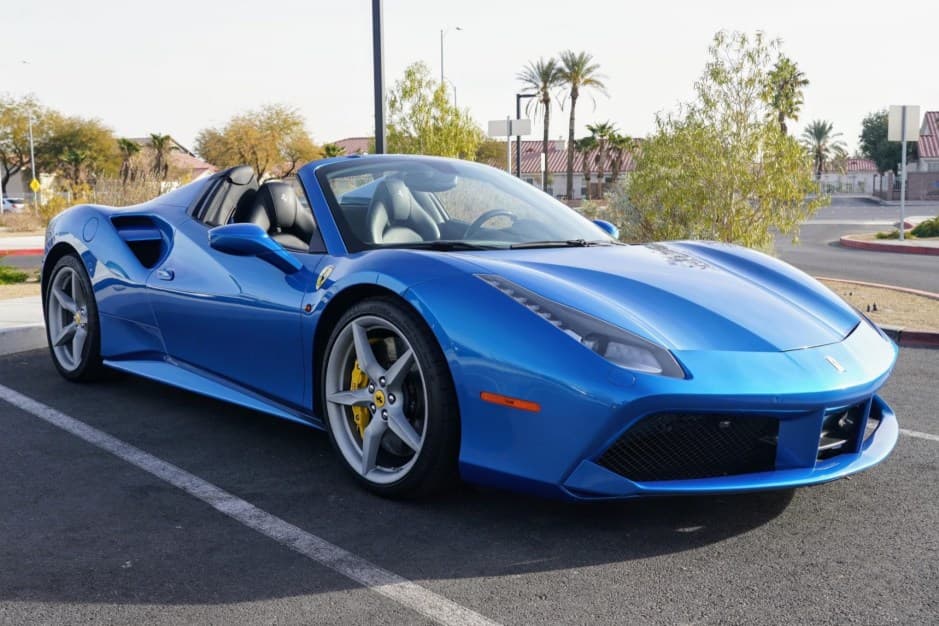 2018 Ferrari 488 sold for $219,500