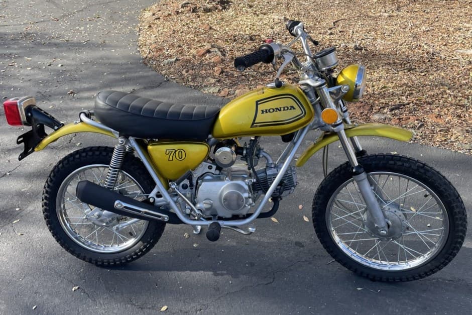 1973 Honda SL Motosport sold for $2,600