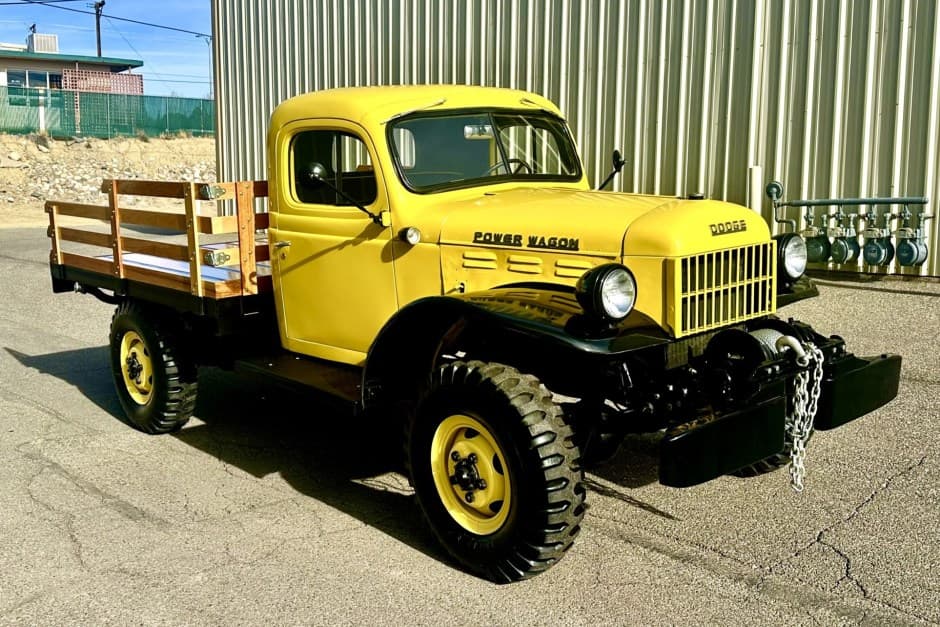 1951 Dodge Power Wagon sold for $31,000