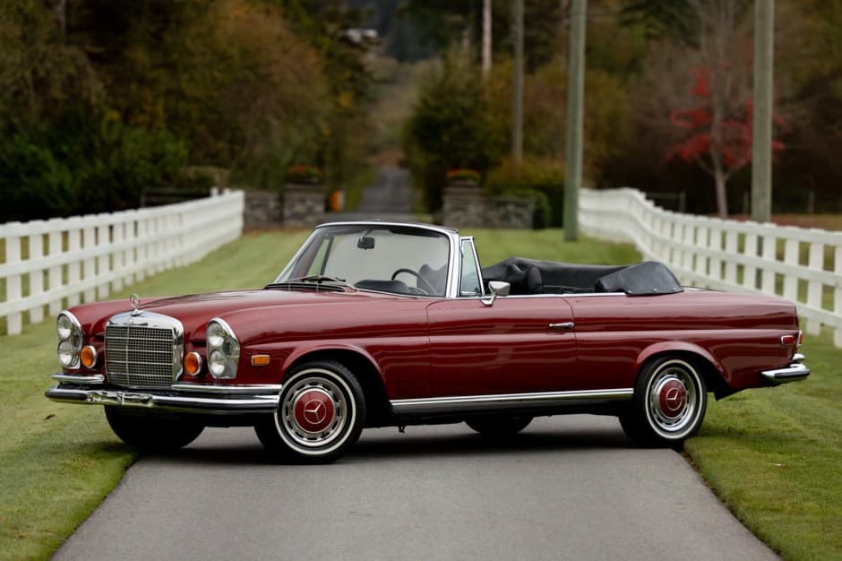 1970 Mercedes-Benz W111 Coupe & Cabriolet sold for $181,000