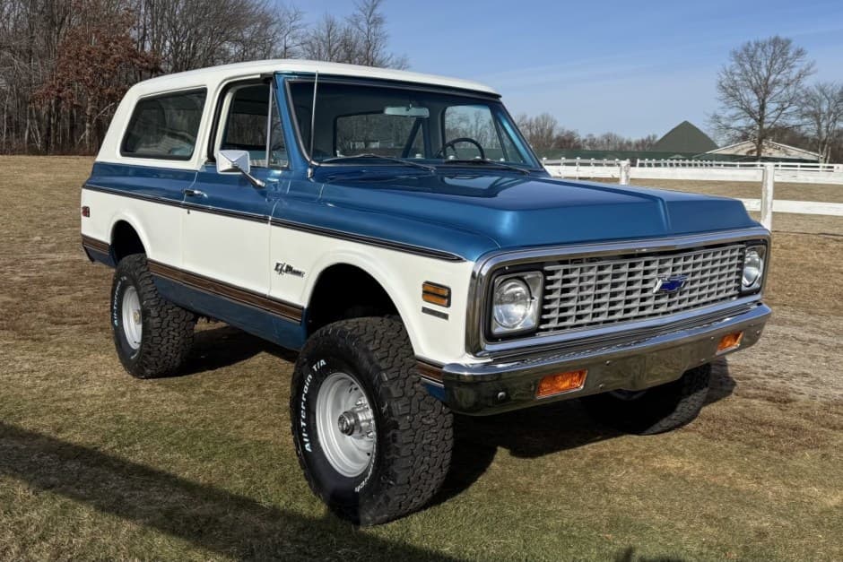 1970 Chevrolet K5 Blazer 1969-1972 sold for $72,321