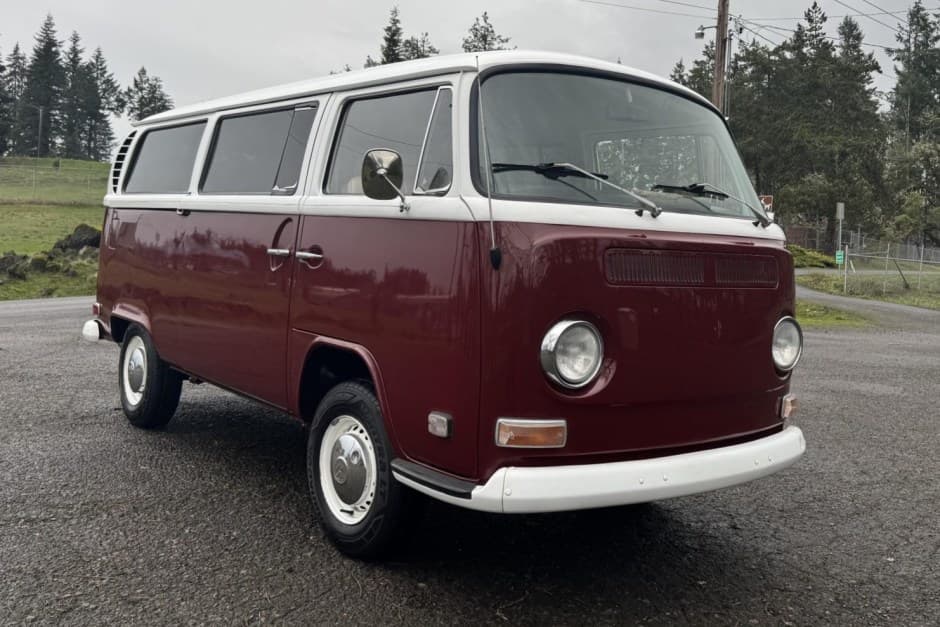 1972 Volkswagen Bay-Window Bus sold for $12,750