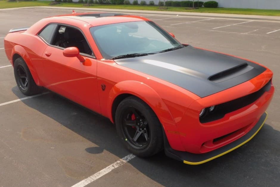 2018 Dodge Challenger SRT Demon & Super Stock sold for $106,000