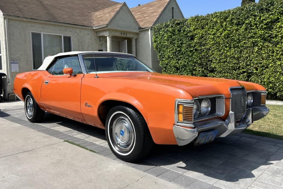 1971 Mercury Cougar sold for $5,600