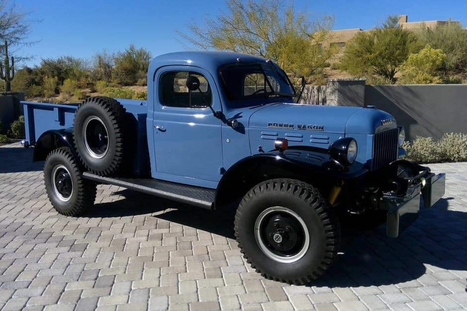 1947 Dodge Power Wagon sold for $75,000