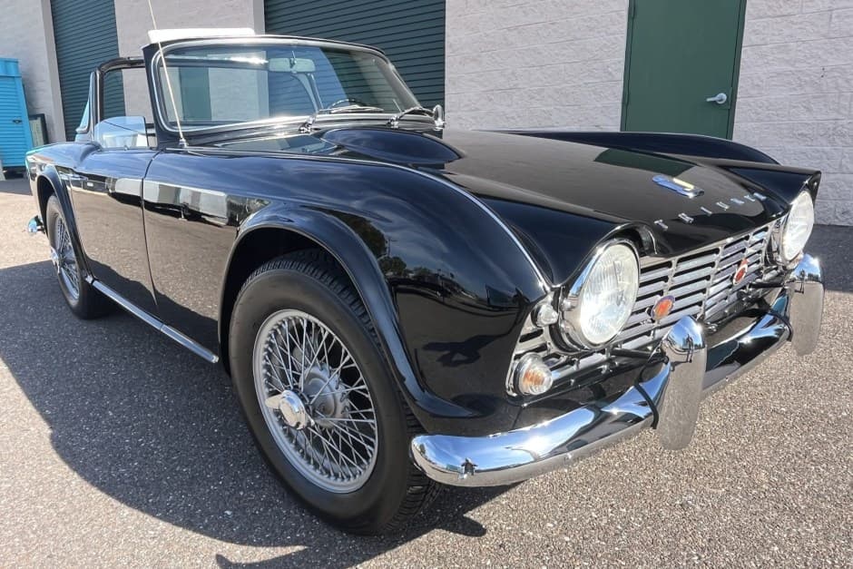 1962 Triumph TR4 sold for $43,500