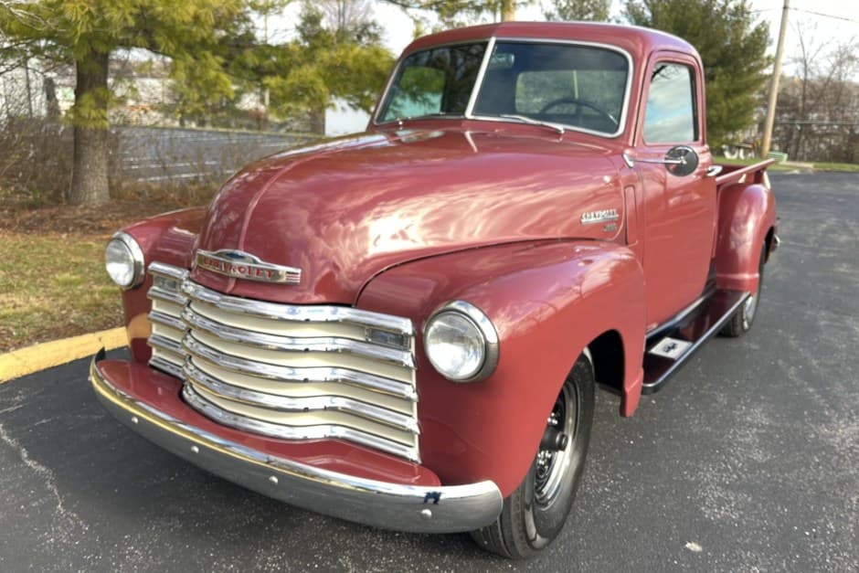 1949 Chevrolet Advance Design Pickup (1947-1955) sold for $23,222