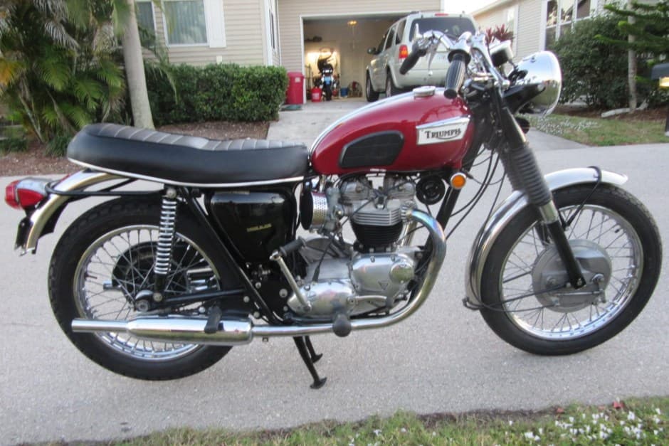 1968 Triumph Bonneville T120 sold for $13,000