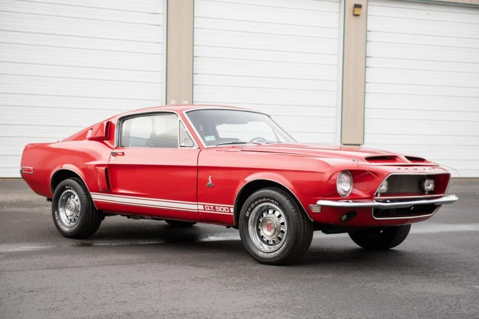 1968 Shelby Mustang GT350 & GT500 sold for $115,111