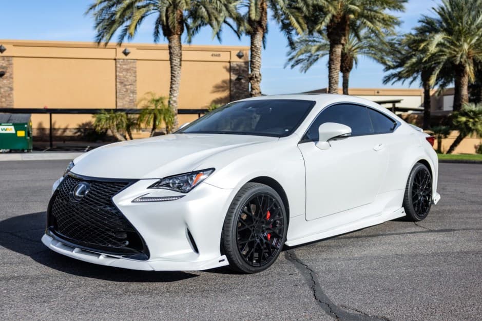 2018 Lexus RC sold for $28,000