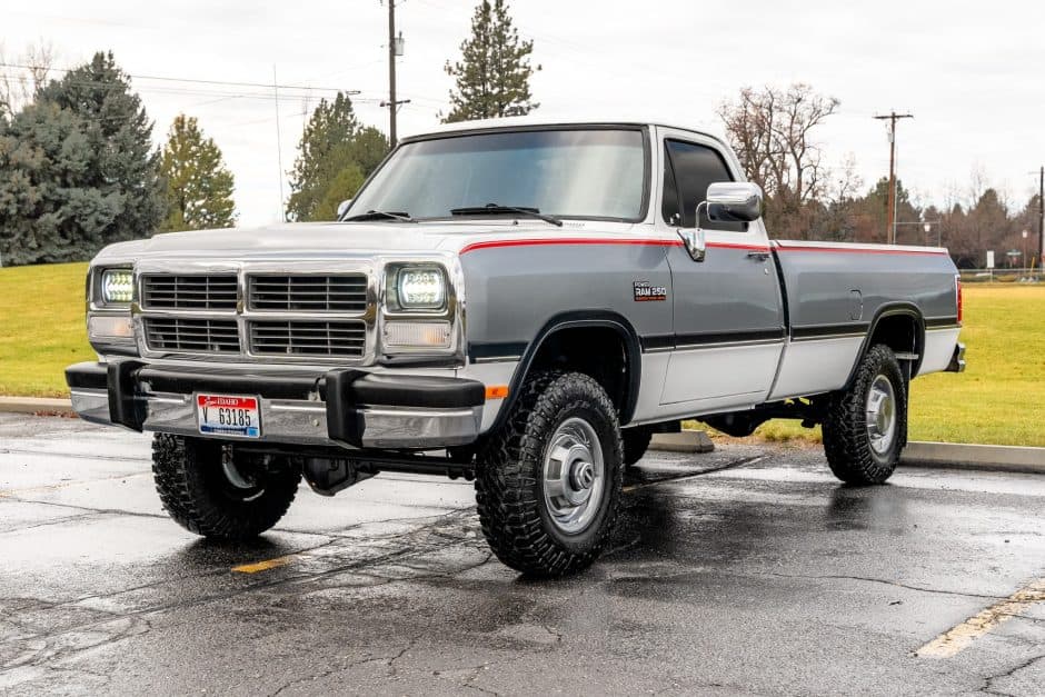 1991 Dodge Ram (1981-1993) sold for $58,500