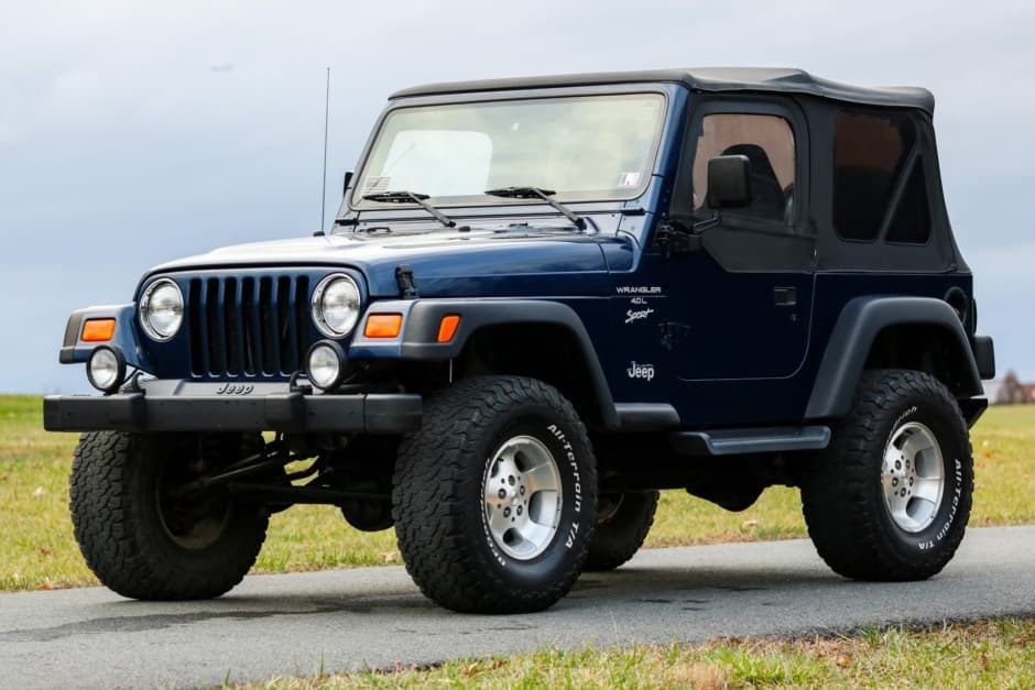 2001 Jeep Wrangler TJ (1997-2006) sold for $22,201