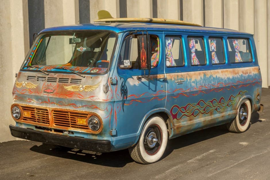 1967 Chevrolet G-Series Van sold for $14,000