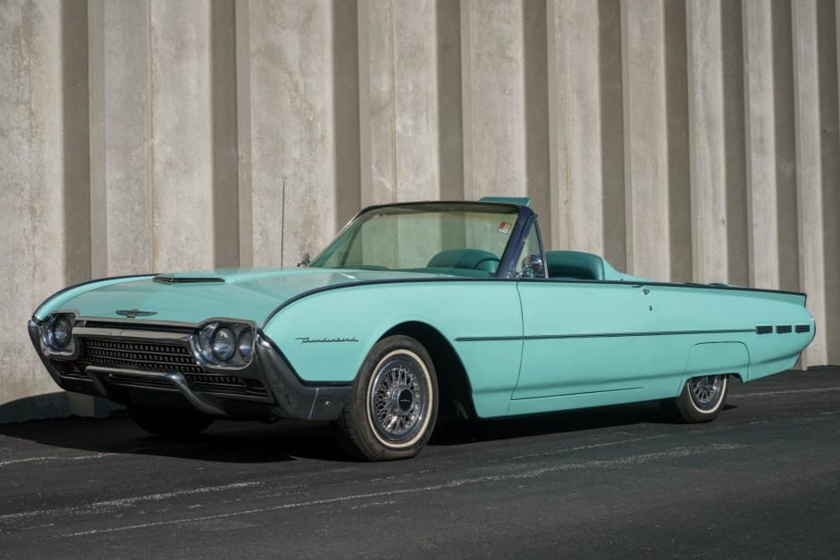 1962 Ford Thunderbird (1961-1963) sold for $20,555