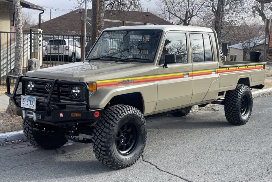 1996 Toyota Land Cruiser 70-Series sold for $49,000