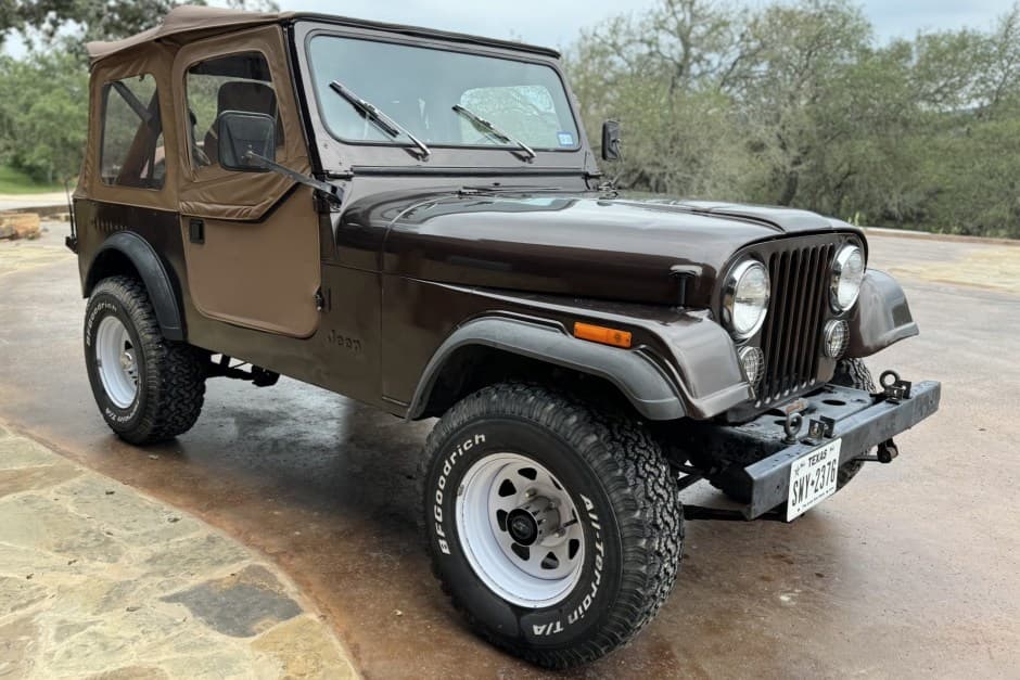 1983 Jeep CJ-7 sold for $6,100