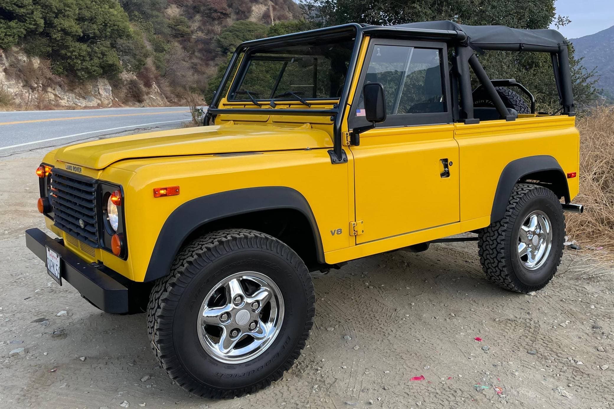 1997 Land Rover Defender sold for $70,000