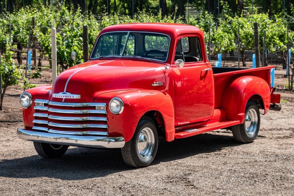 1953 Chevrolet Advance Design Pickup (1947-1955) sold for $36,000
