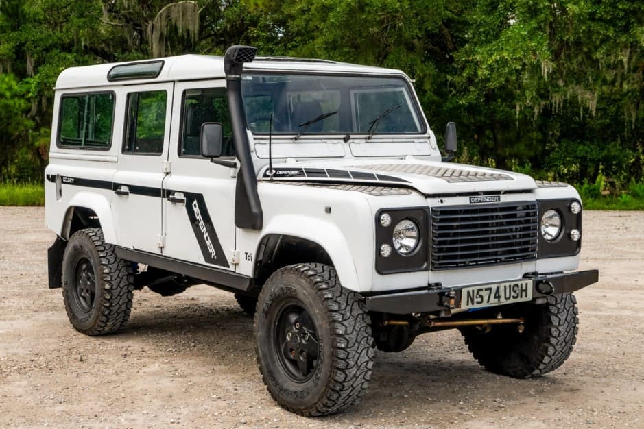 1996 Land Rover 110 / Defender 110 (Euro Spec) sold for $20,750