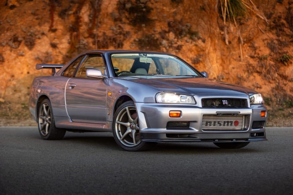 1999 Nissan R34 Skyline sold for $150,000