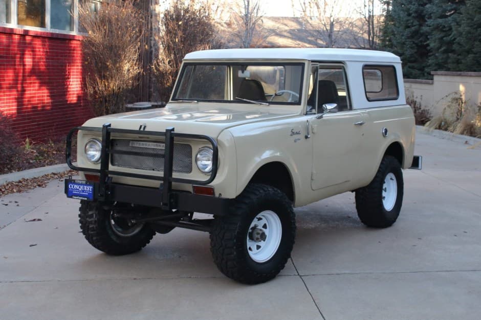 1966 International Harvester Scout sold for $24,750