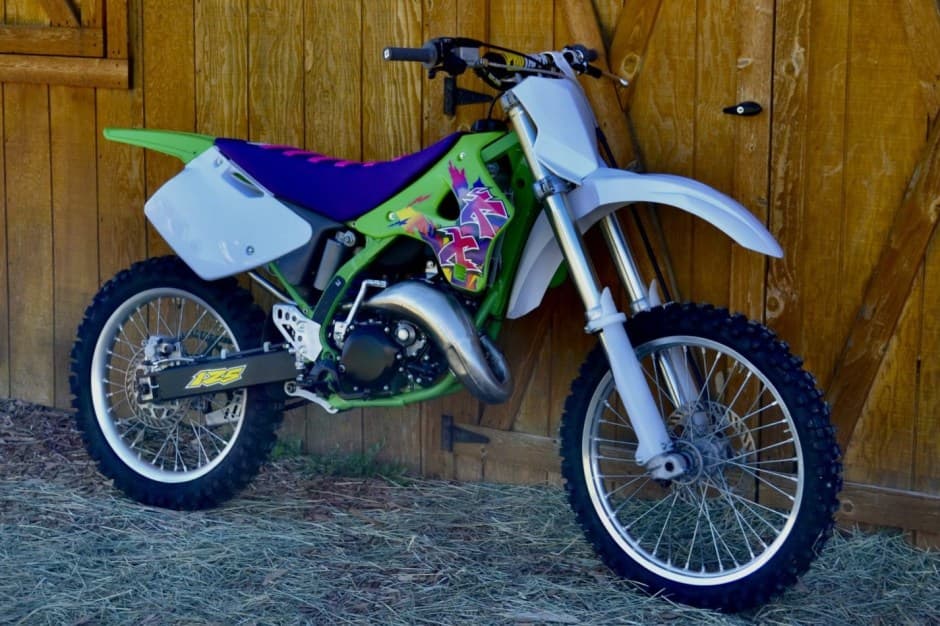 1998 Kawasaki KX sold for $2,350