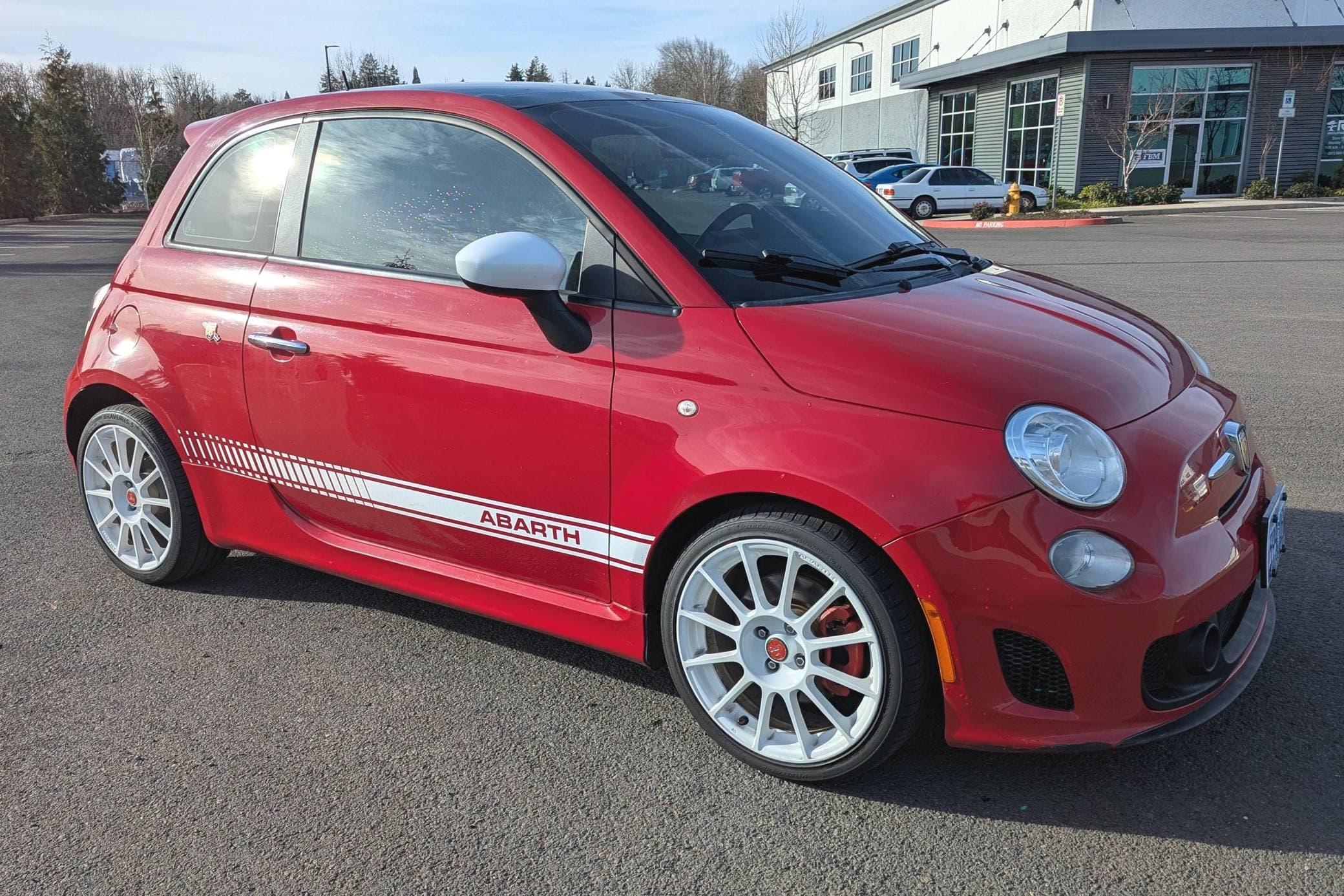 2013 Fiat 500 Abarth sold for $7,100