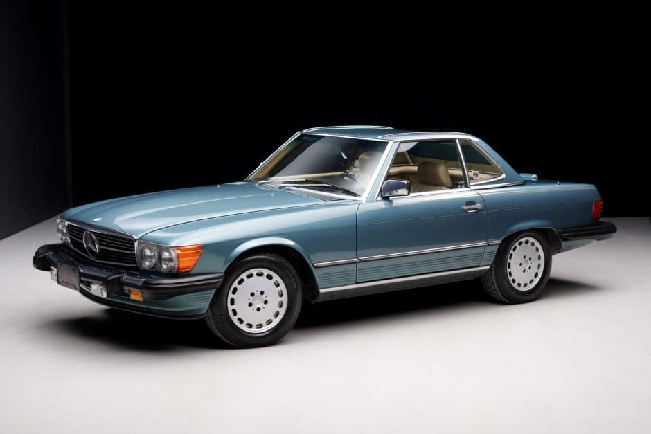 1988 Mercedes-Benz R107 SL sold for $31,500