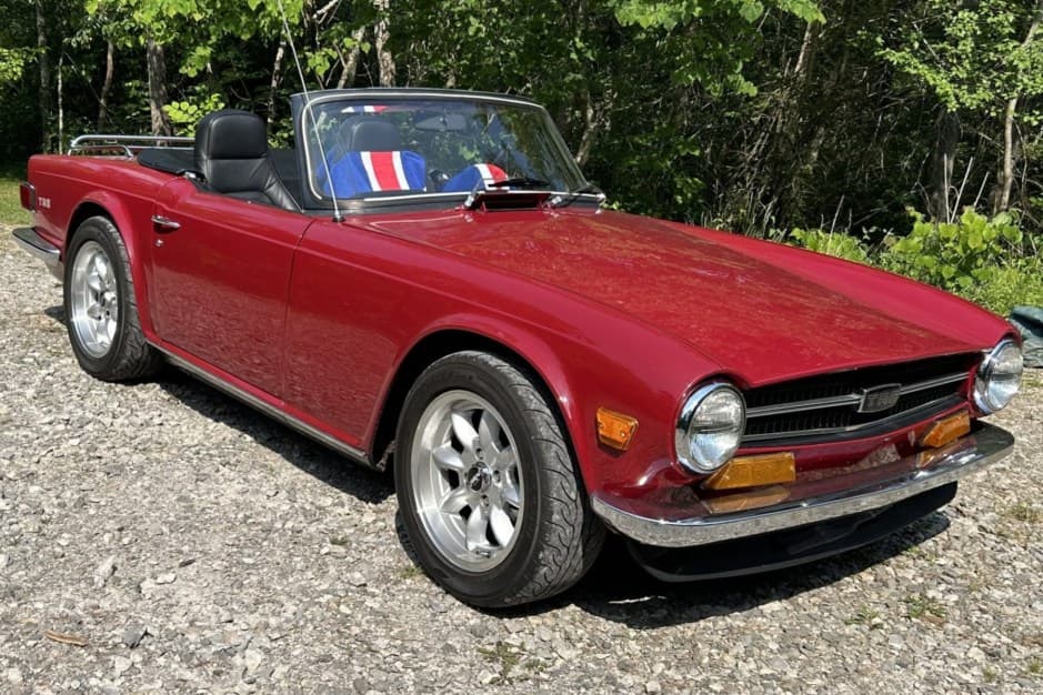 1971 Triumph TR6 sold for $27,000