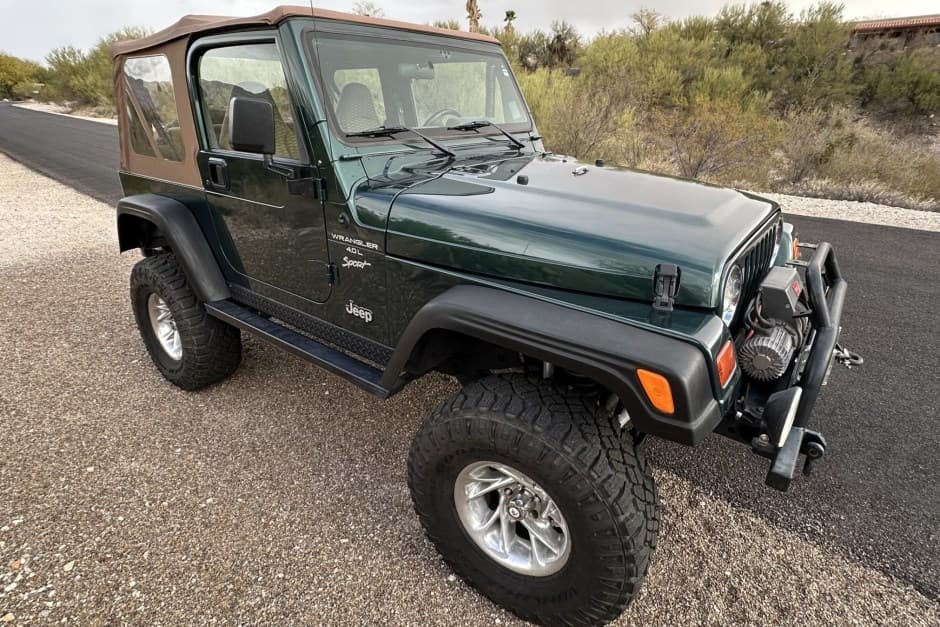 1999 Jeep Wrangler TJ (1997-2006) sold for $9,100