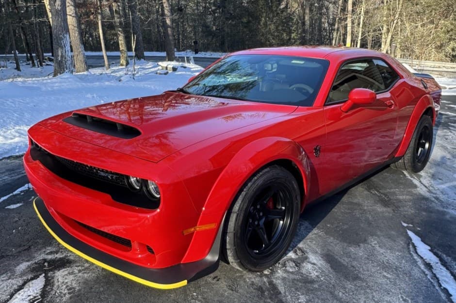 2018 Dodge Challenger SRT Demon & Super Stock sold for $95,000
