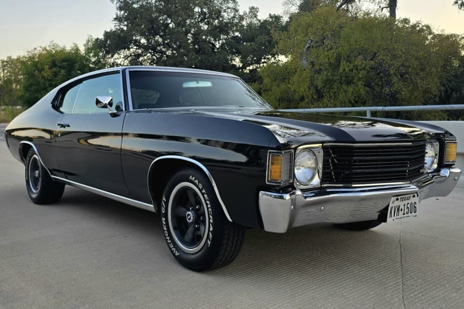 1972 Chevrolet Chevelle sold for $27,000