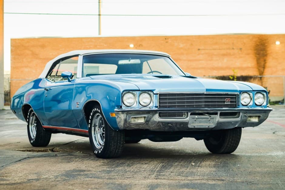 1972 Buick Gran Sport sold for $32,000