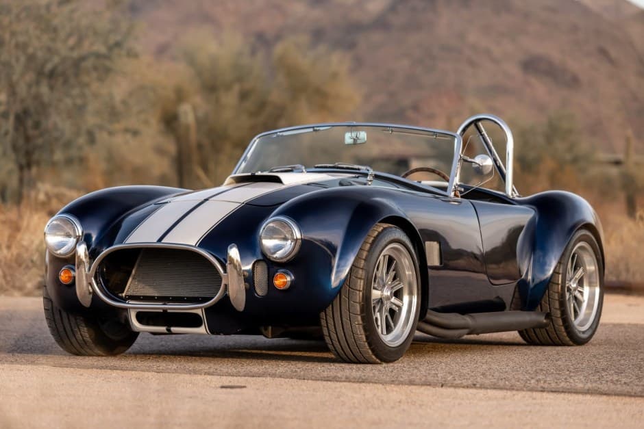 0 Shelby Cobra Replica sold for $56,000