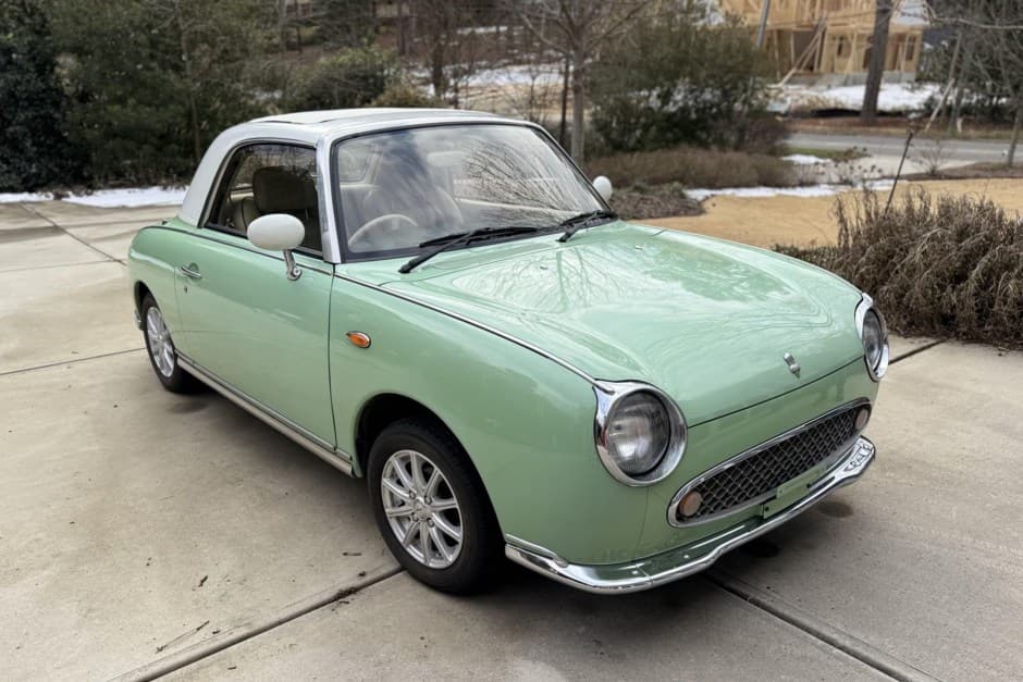 1991 Nissan Figaro sold for $15,388