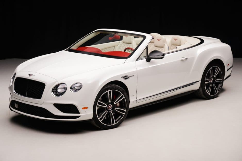2016 Bentley Continental GT sold for $95,000