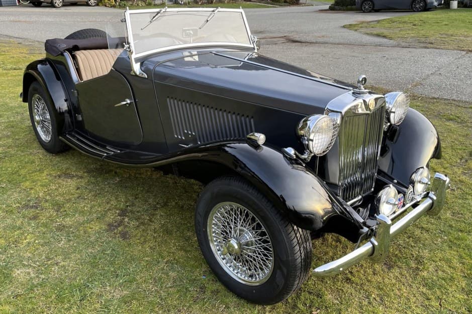 1952 MG TD sold for $11,377