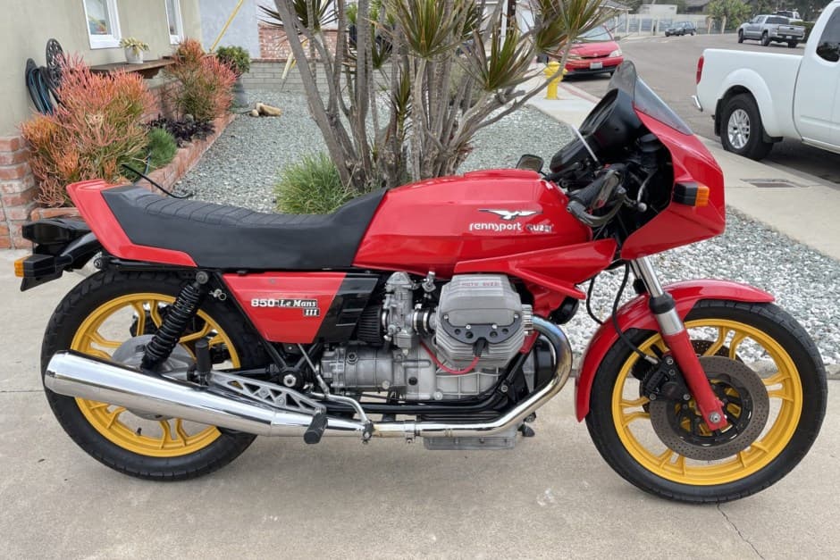 1983 Moto Guzzi Le Mans sold for $4,000