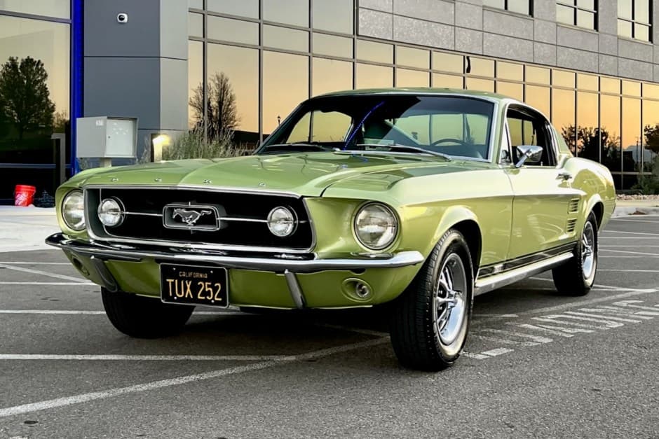 1967 Ford Mustang 1967-1968 sold for $96,390