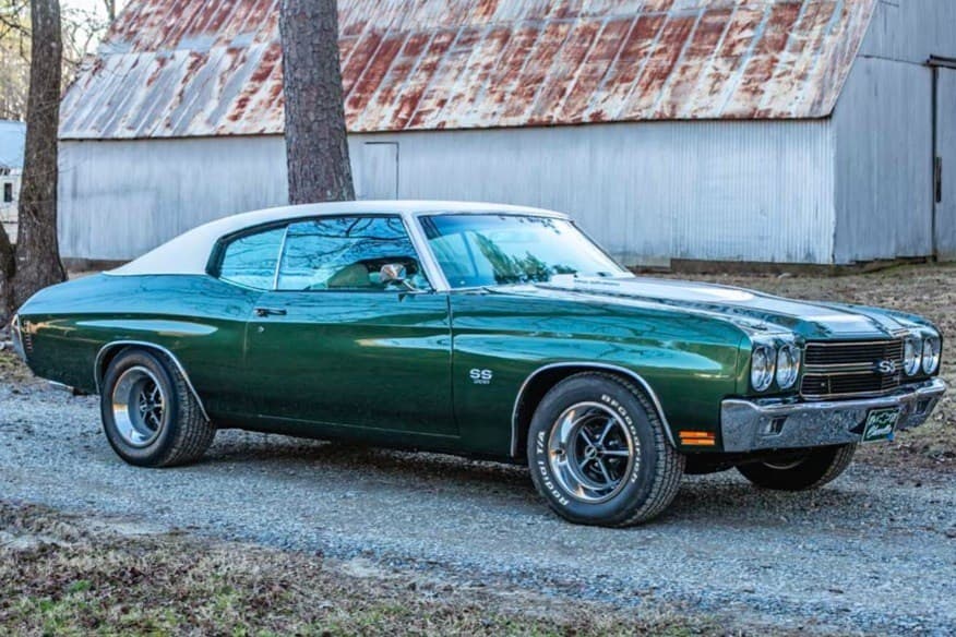 1970 Chevrolet Chevelle sold for $55,500