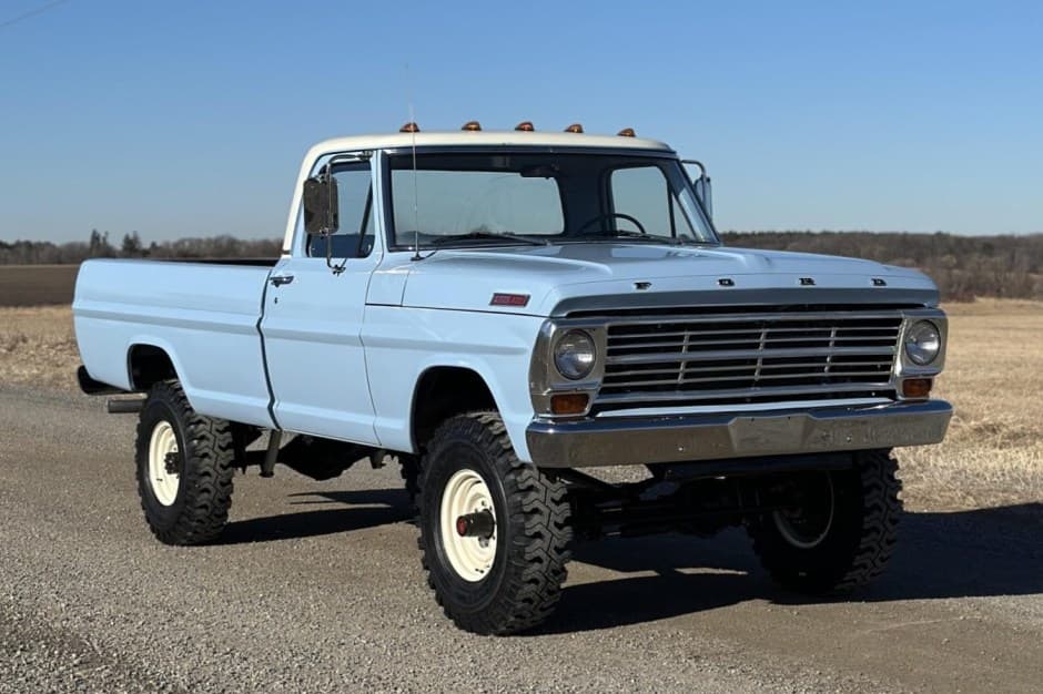 1969 Ford F-Series 1967-1972 sold for $56,750