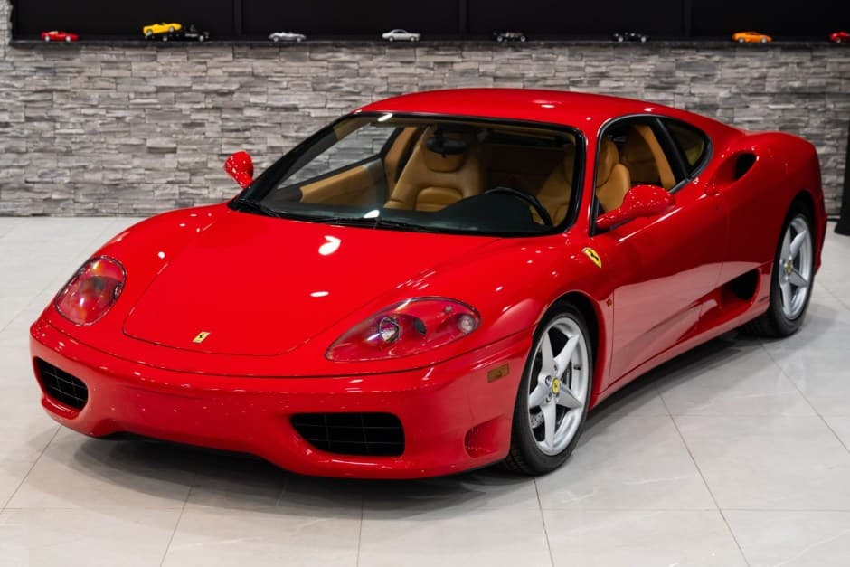 2002 Ferrari 360 sold for $155,000