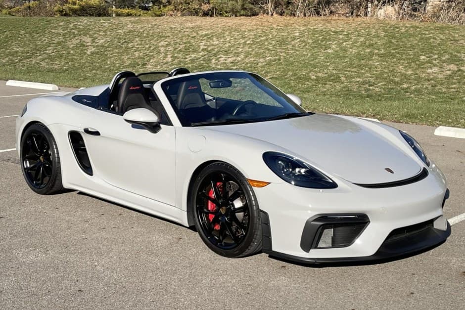 2021 Porsche 982 718 Boxster sold for $110,000
