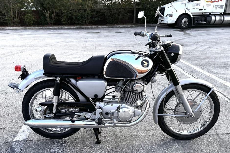 1967 Honda Dream, CB77 Super Hawk, & CL77 Scrambler sold for $6,950