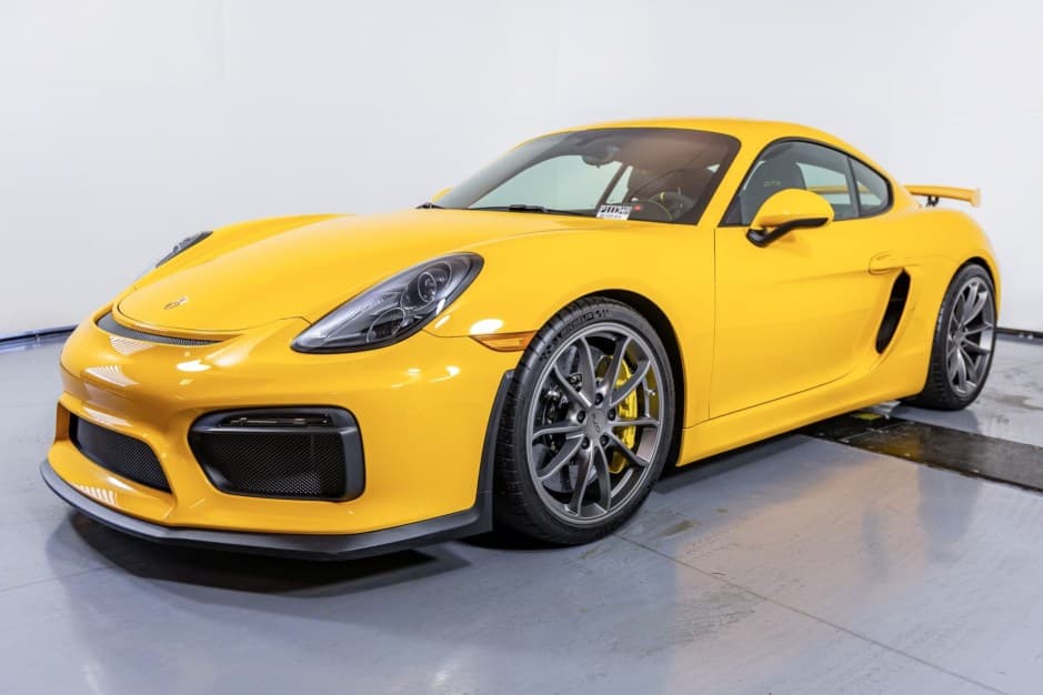 2016 Porsche Cayman GT4 sold for $103,000