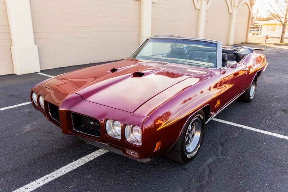 1970 Pontiac GTO sold for $29,750