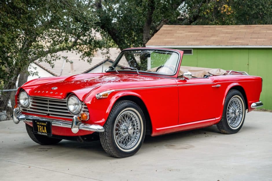 1967 Triumph TR4 sold for $30,000