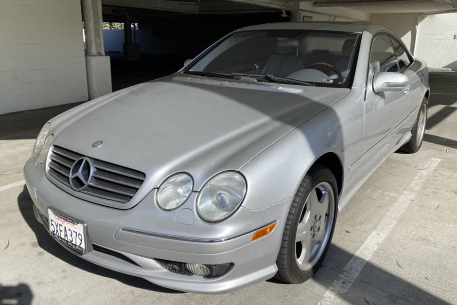 2001 Mercedes-Benz CL-Class sold for $7,400
