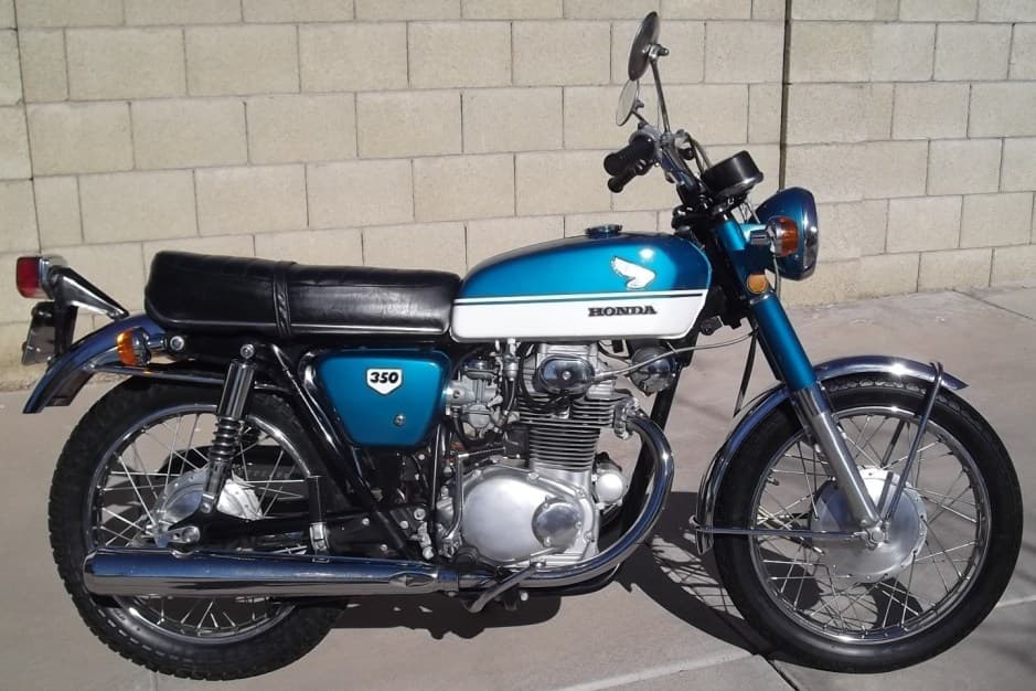 1970 Honda CB350 & CL350 sold for $7,350