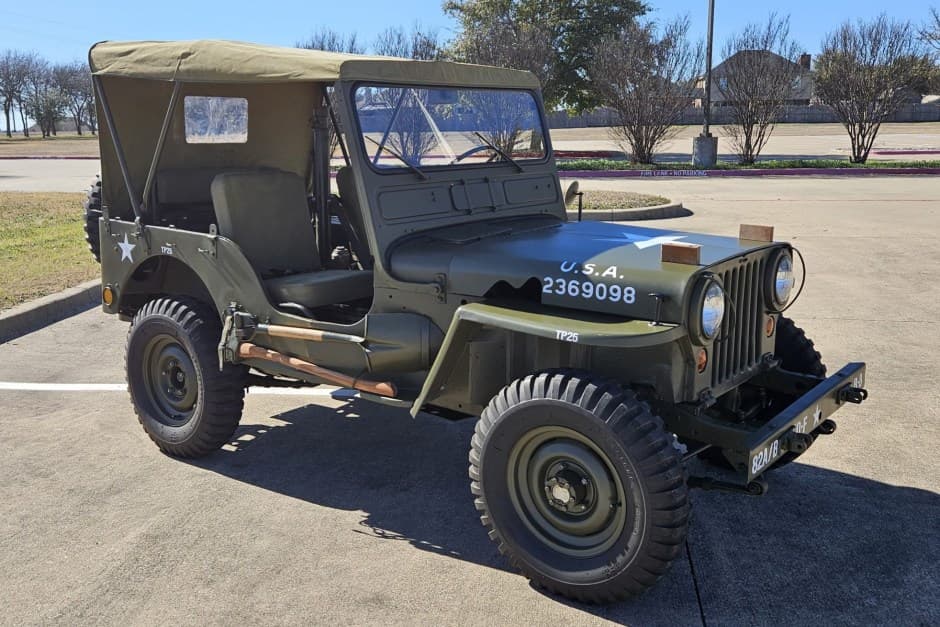 1950 Willys M38 sold for $26,000